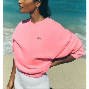 SOLD!!!! Alo Pink Sweatshirt